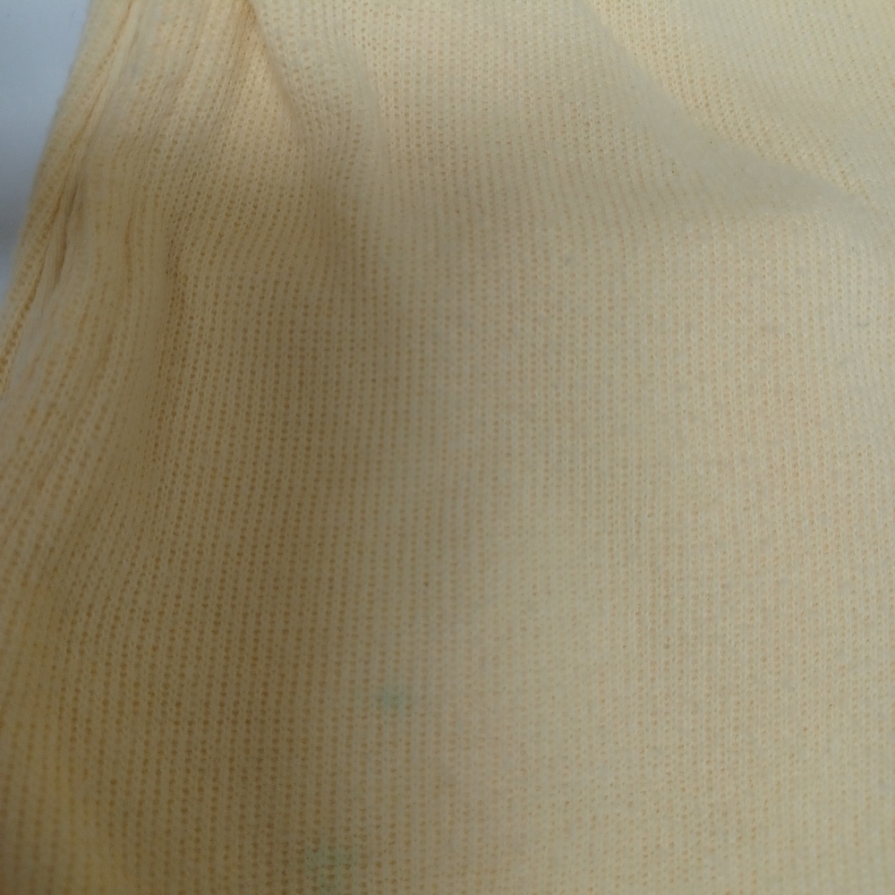 CARIBBEAN JOE Cardigan Sweater xsm in beautiful yellow blue zipper - Picture 4 of 4